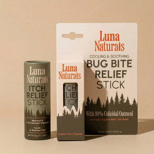 "Itch Stop" 🌿 Menthol + Colloidal Anti-Itch Balm by Luna Naturals