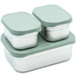 "Packed with Purpose" 🍱 Stainless Steel Bento Box Lunch Set with Silicone Lids by WeeSprout