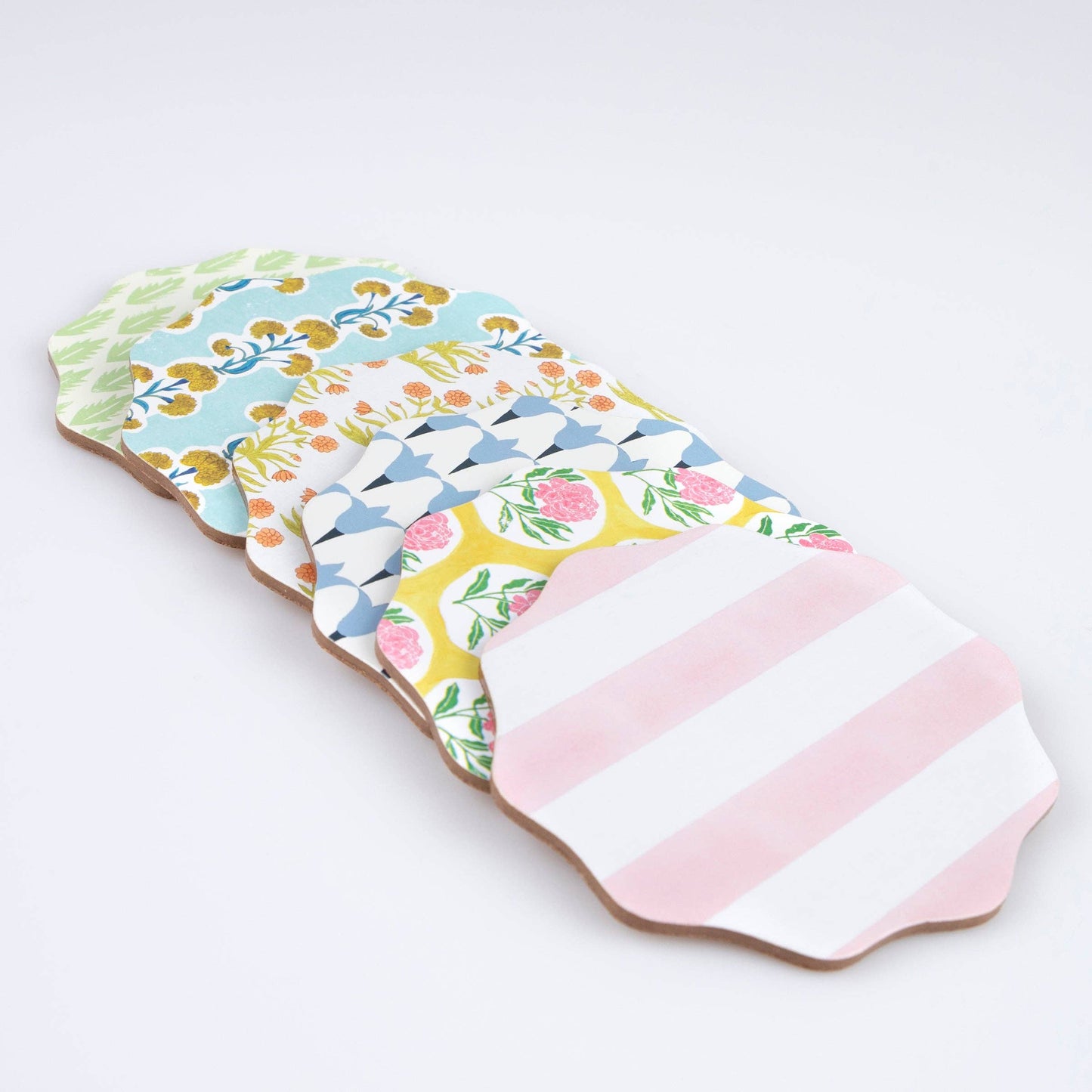 "Coast Is Clear" 🌼 Floral Coasters by Meri Meri
