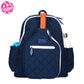 “Carpe Dinkum!” 🥒 Pickleball Time Backpack: Quilted Navy White