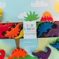 Non toxic dino crayons kids art supplies