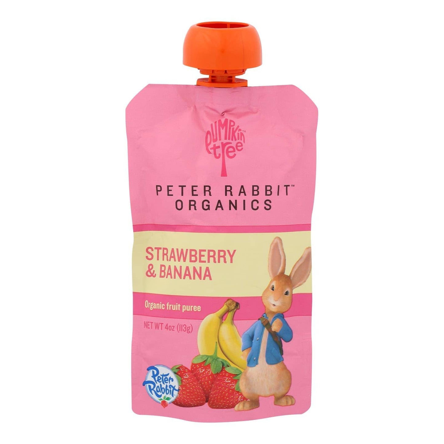 "Squeeze the Day" 🍓 Peter Rabbit Organic Strawberry-Banana Snacks (10-Pack)