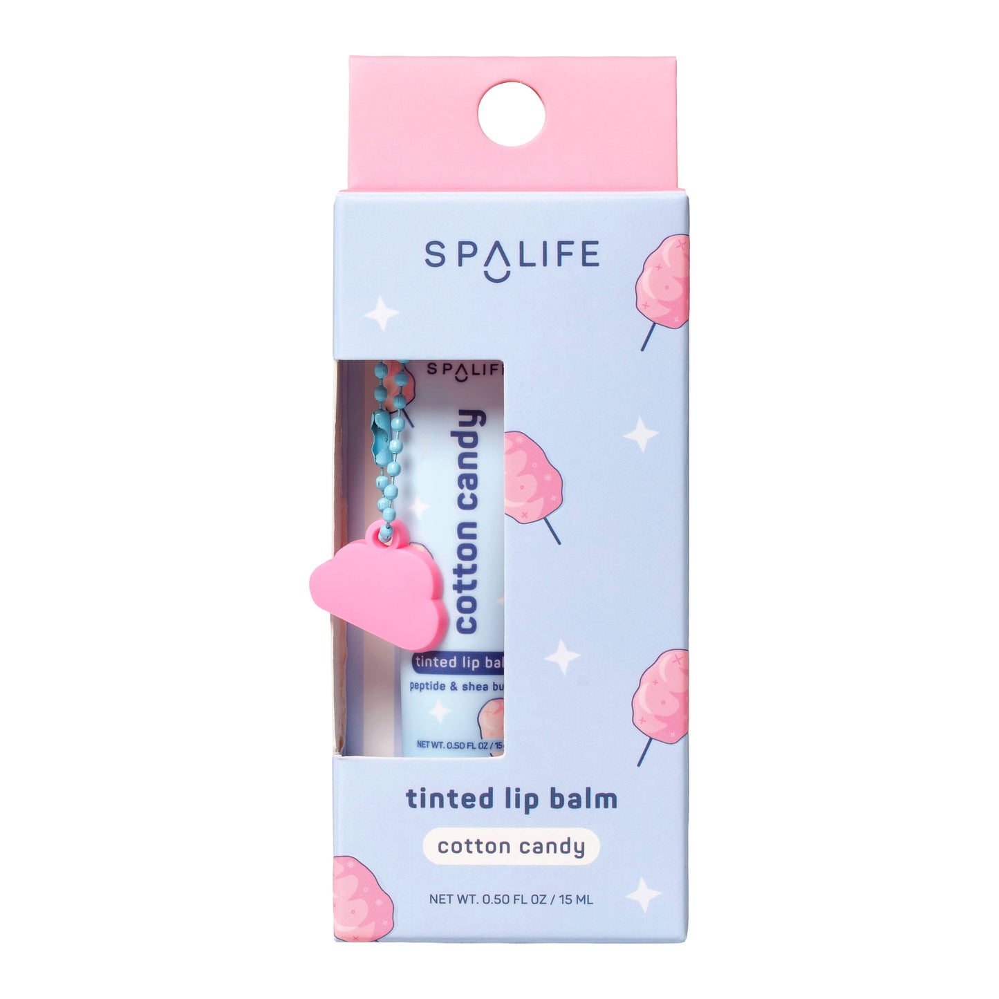 "Sugar Lips" 🍬 Cotton Candy Tinted Peptide Lip Balm by My Spa Life
