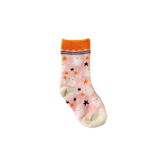 “Spirited Steps” 👻 Ghost Pattern Halloween Socks by My Mind's Eye