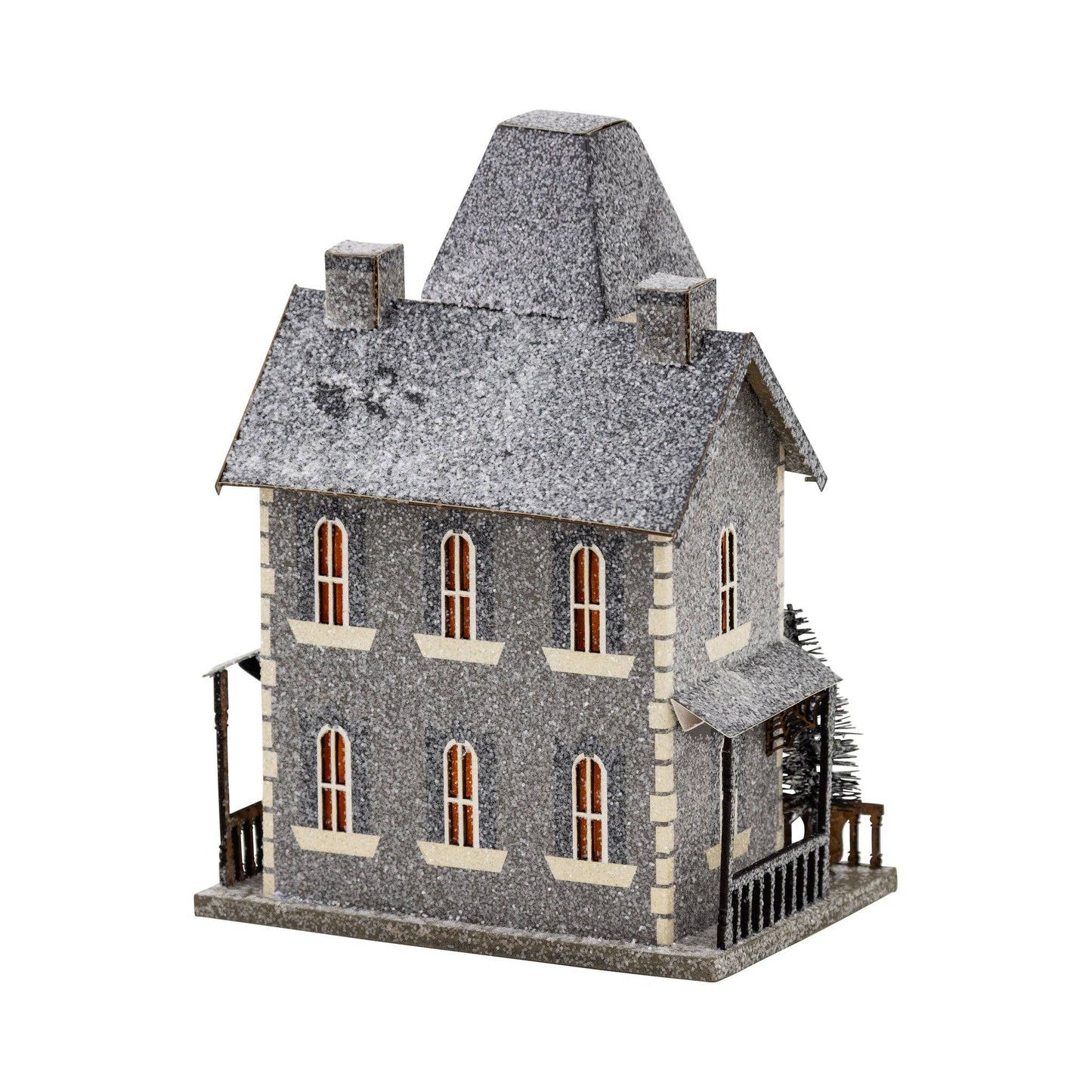 “Dead & Breakfast” 👻 Light-Up Haunted House Halloween Decor by My Mind's Eye
