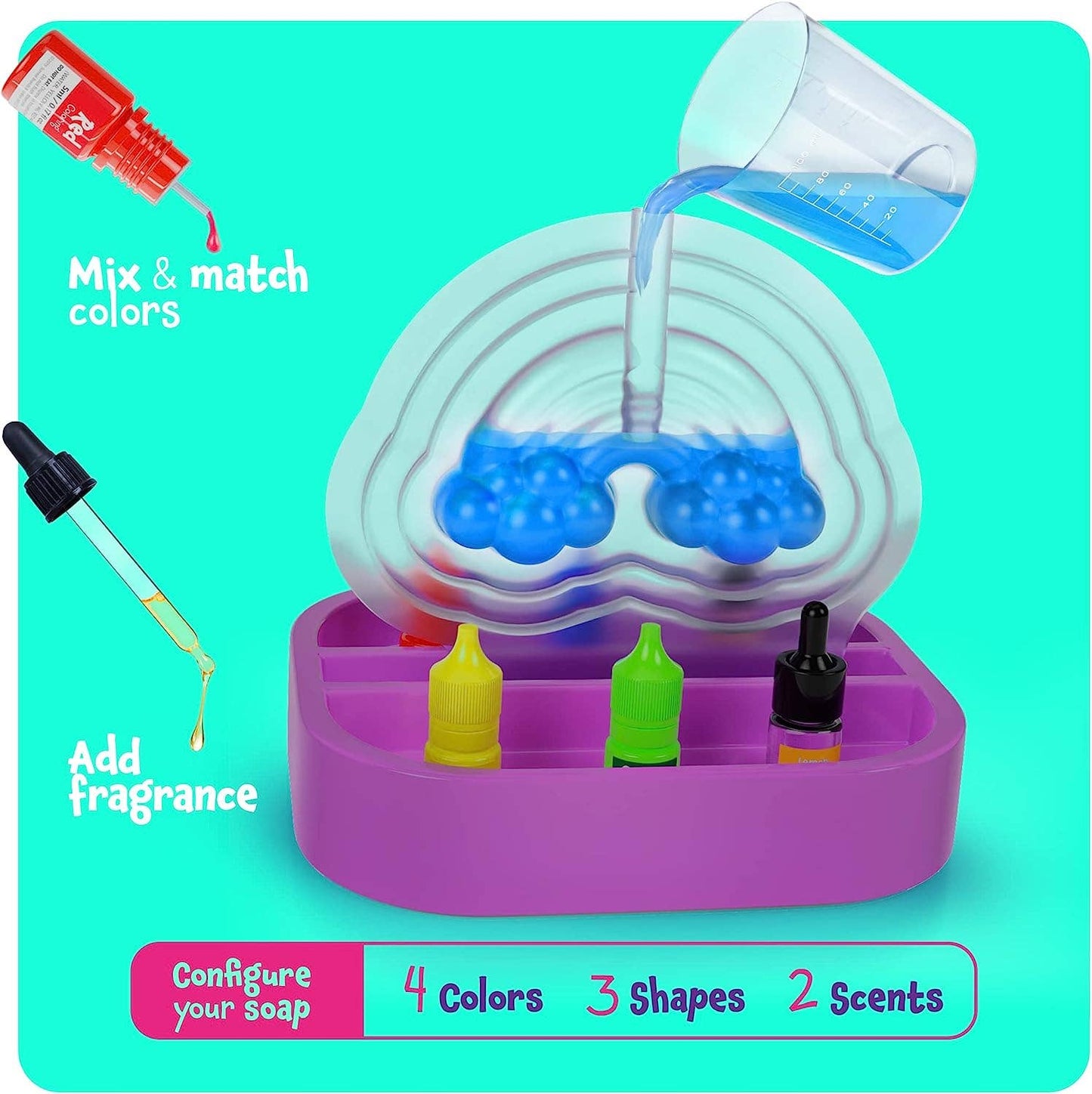 "Lather Up" 🧼 Unicorn Soap Making Kit by Dan&Darci