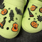 Premium rubber-backed charms for Croc shoes