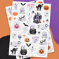 “Boo-tiful” 🎃 Halloween Tattoos (50 temporary tattoos) by xo, fetti