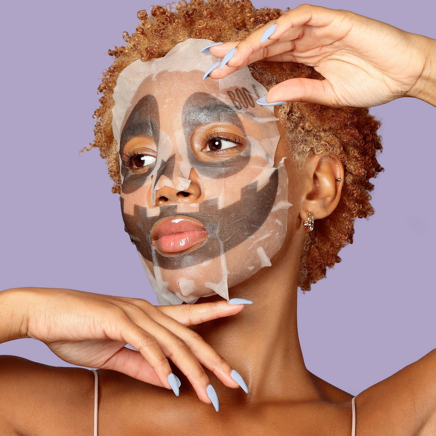 “Boo-tiful Glow” 👻 Halloween Pore-Refining Facial Mask Halloween (Ghost)