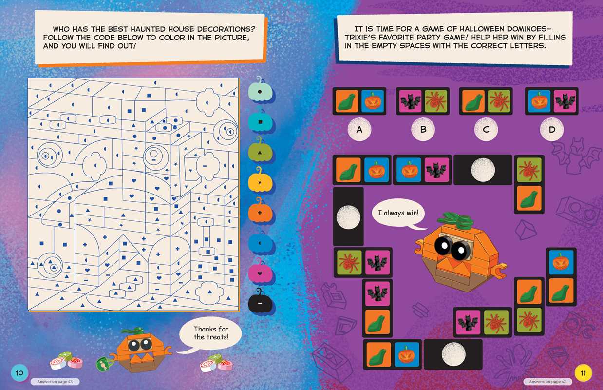 “Brick or Treat” 🎃👻 LEGO® Halloween Activity Book