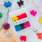 "Piece Out" 🧩 Puzzle-Shaped Crayons by Wonder Hue Crayon Co.