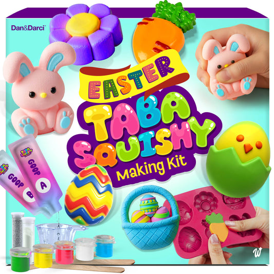 "Egg-Squisitely Cute" 🥚 DIY Easter Squishy Making Kit by Dan&Darci