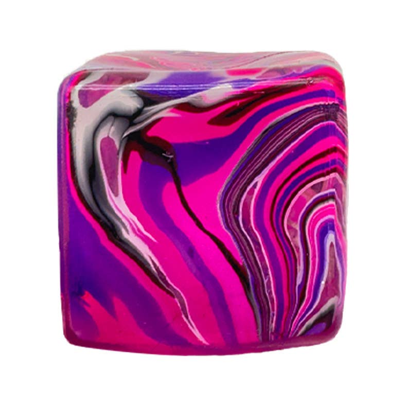 mini cube fidget toy close up