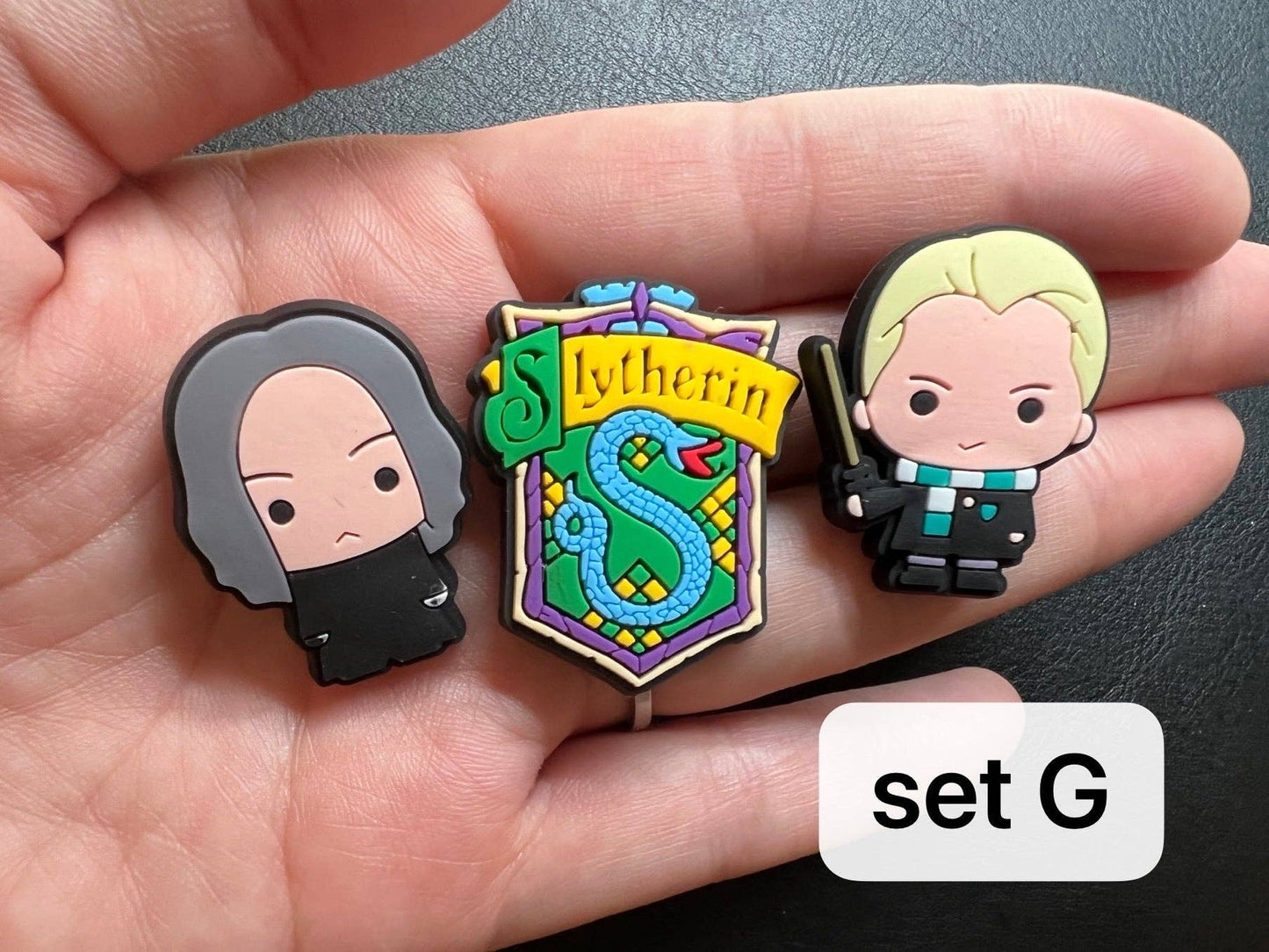 "Mischief Managed" 🪄 Harry Potter Croc Charms (10 Characters to Collect) by JuliesDecal