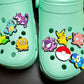 "Gotta Charm 'Em All" 🎮 Pokémon Croc Charm Set (20-Pack) by JuliesDecal