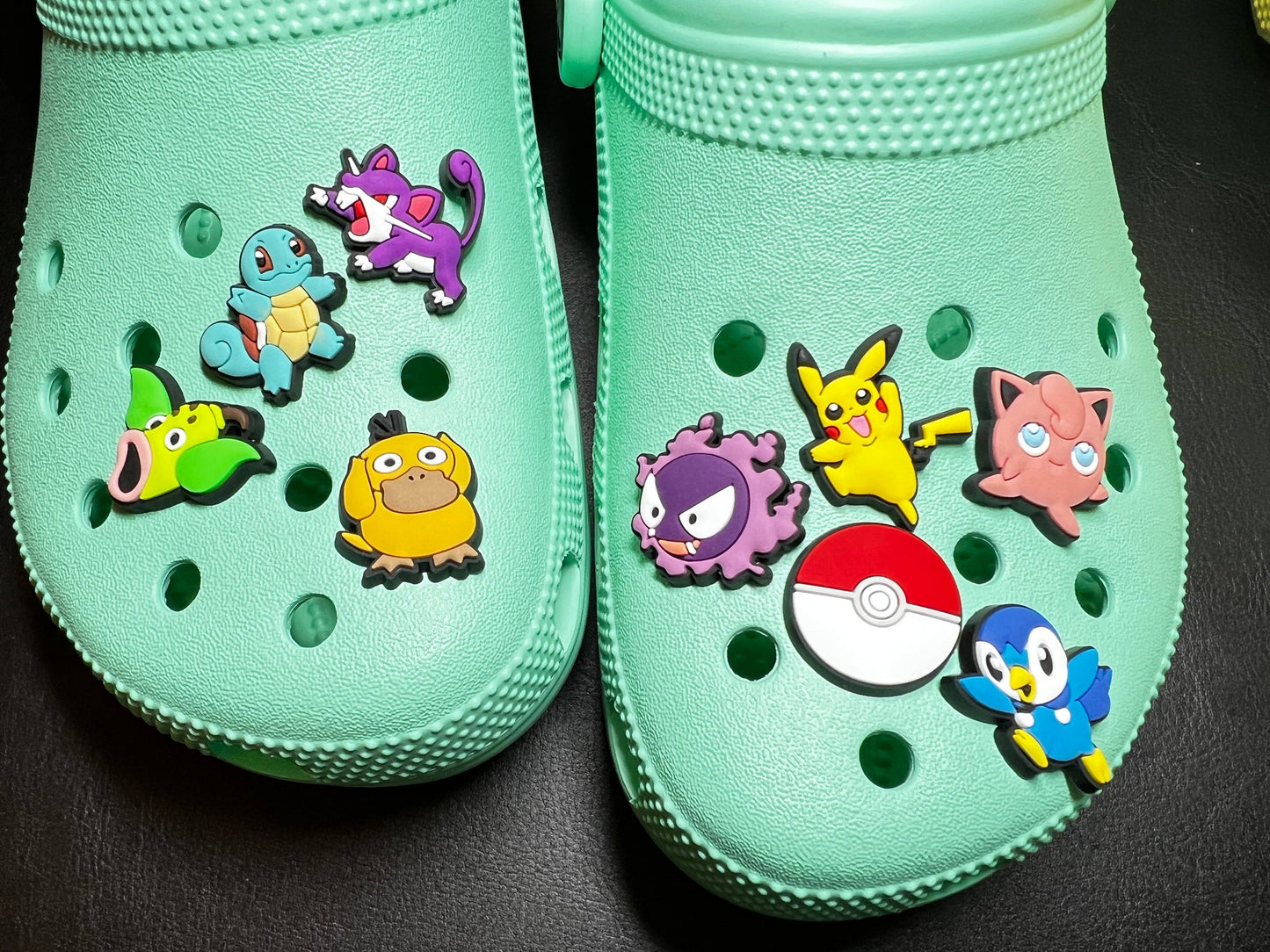 "Gotta Charm 'Em All" 🎮 Pokémon Croc Charm Set (20-Pack) by JuliesDecal