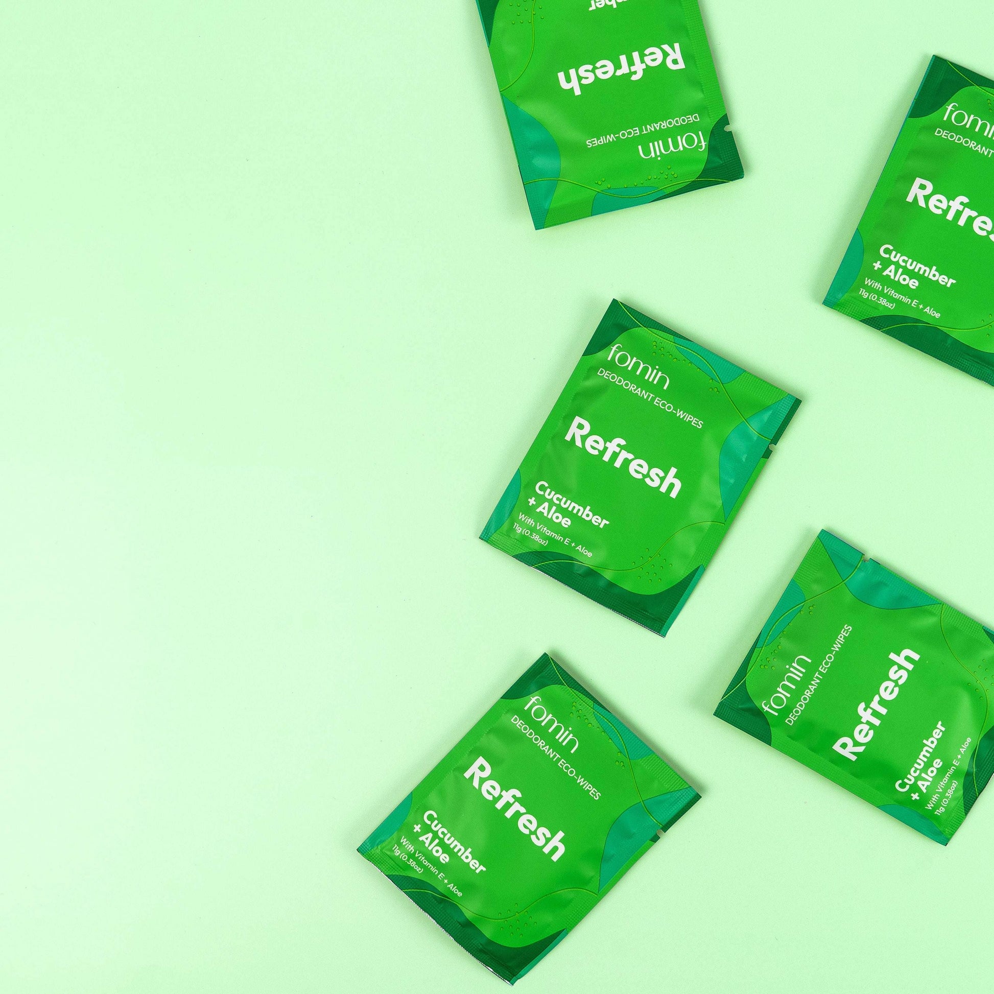 Underarm wipes for gym bags and backpacks to reduce sweat and bacteria