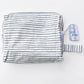 "Everything Wet" 💦 Brush Stripes Blue Wet Bag by Calla & Friends