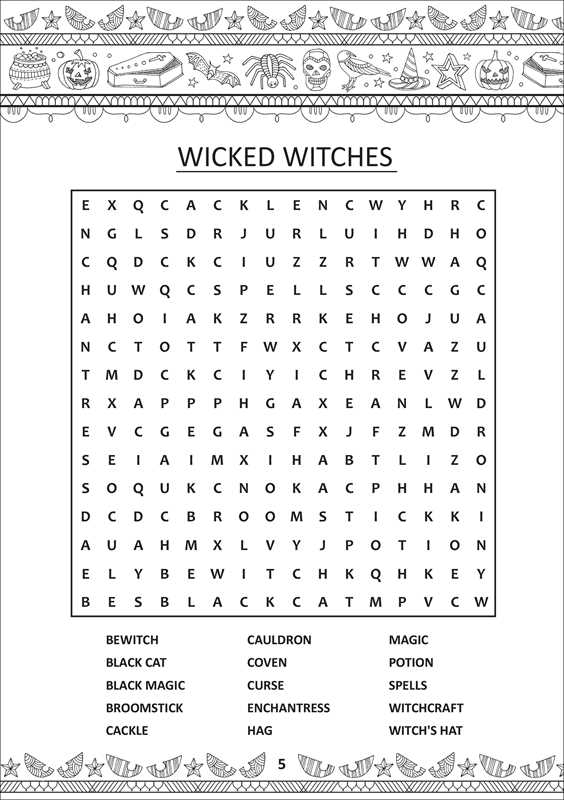 Spooky Coloring Book & Word Search by Editors of Thunder Bay Press: Paperback; 120 pages / English