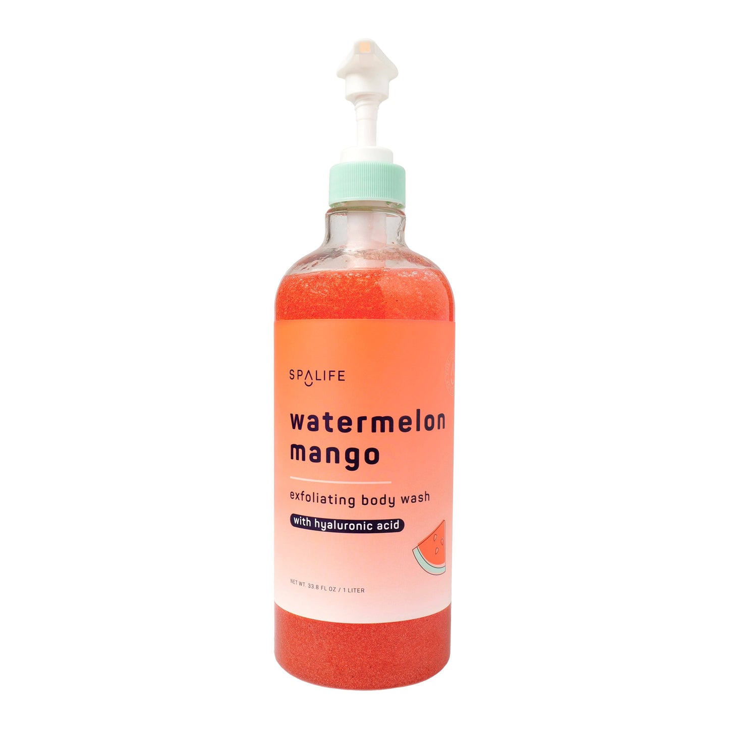 "Vacation Skin" 🍉 Watermelon Mango Exfoliating Body Wash by My Spa Life