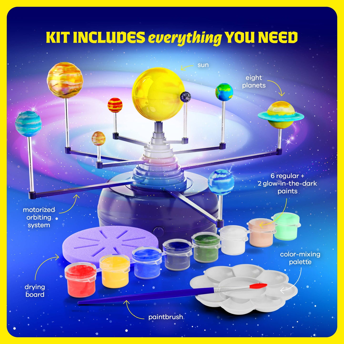 "Space Cadet" 🪐 Build-Your-Own Orbiting Solar System Model by Dan&Darci