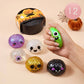 12PCS - Halloween Glitter Steamed Bao Bun Dumpling Squeeze Squishy Stress Relief Toy