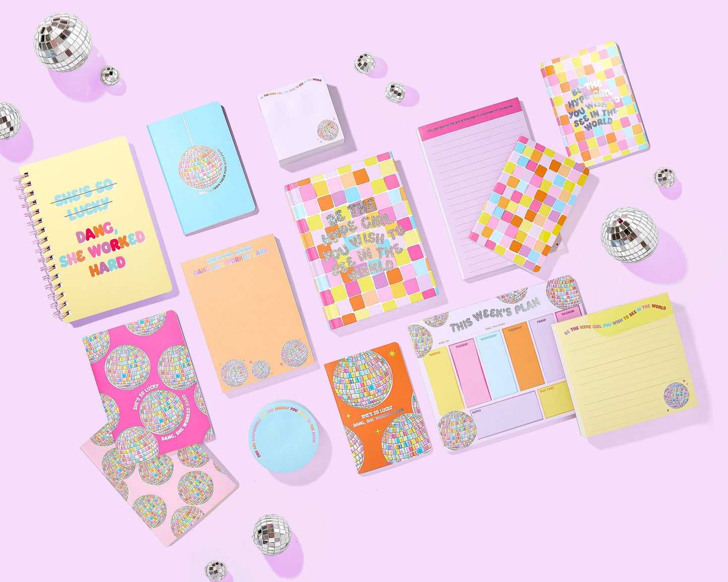 “Main Character Energy” ✨ Motivational Large List Pad by Taylor Elliott Designs