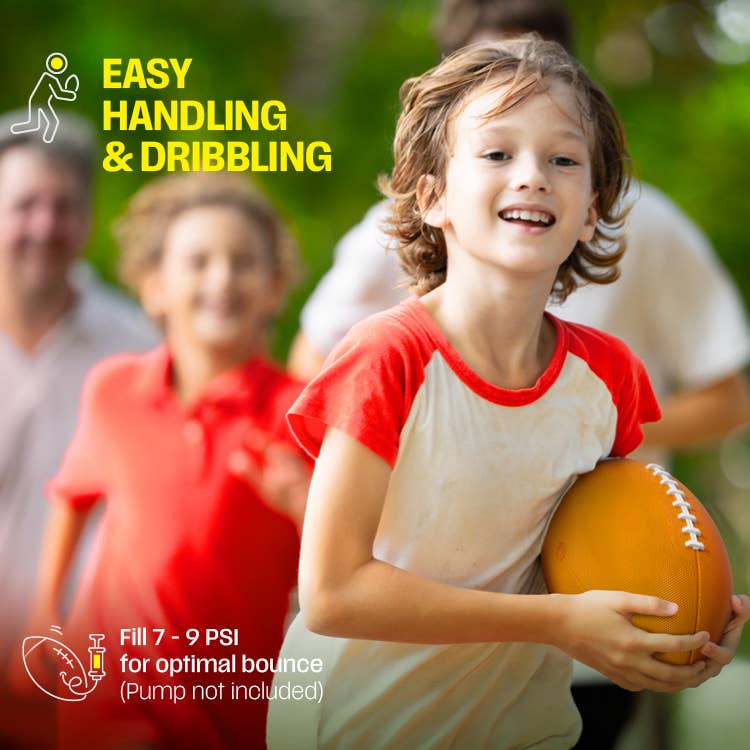 Night football toy with rechargeable LEDs