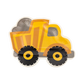 Dump Truck Shaped Paper Plates – 8 count, 10-inch, perfect for construction-themed parties.