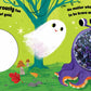 Monster and ghost characters in toddler Halloween book
