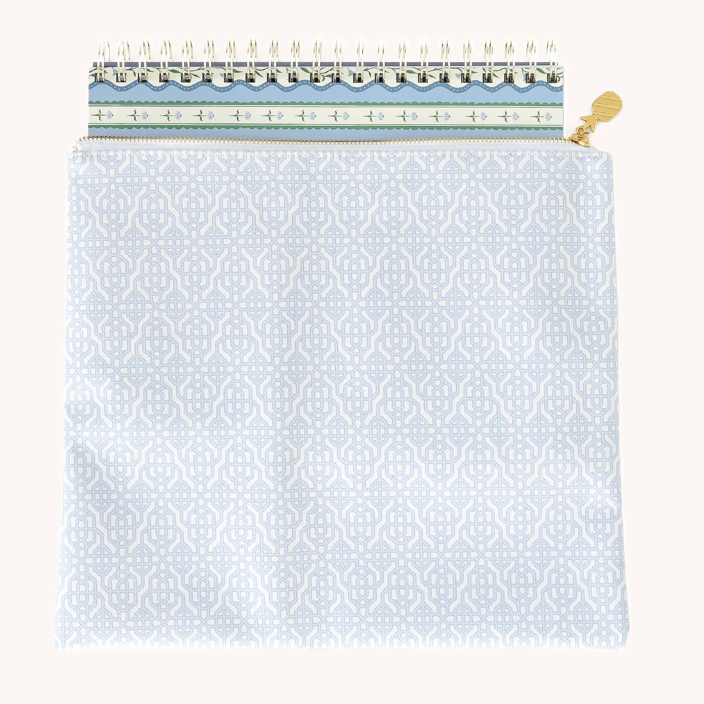 “Case in Point” 👜 Padded Planner Pouch with Gold Zipper by Emily Ley
