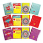 Kids using decoder wheel to reveal Valentine messages