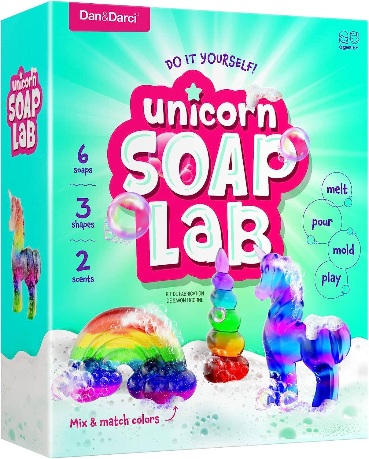 "Lather Up" 🧼 Unicorn Soap Making Kit by Dan&Darci