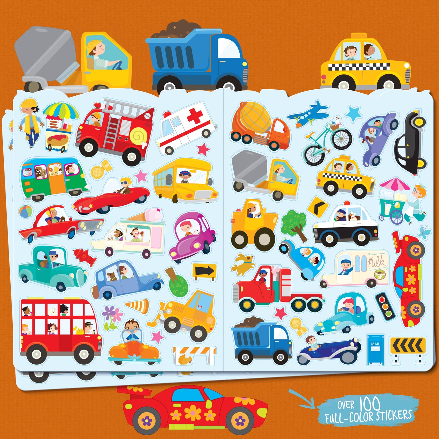 Creative Play Gift Set – Coloring Book & 10-Color Crayon Stacker!