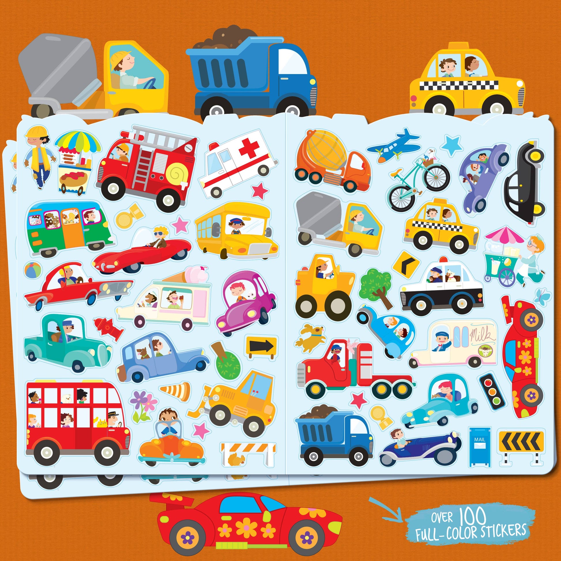 Creative Play Gift Set – Coloring Book & 10-Color Crayon Stacker!