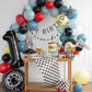 “Pit Stop” 🏁 Race Car Party Napkins by My Mind’s Eye
