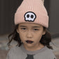 “Creep It Cozy” 💀🧶 Kids Skull Knit Beanie