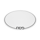 Leatherette Passover Placemats - Set of 4: Gold