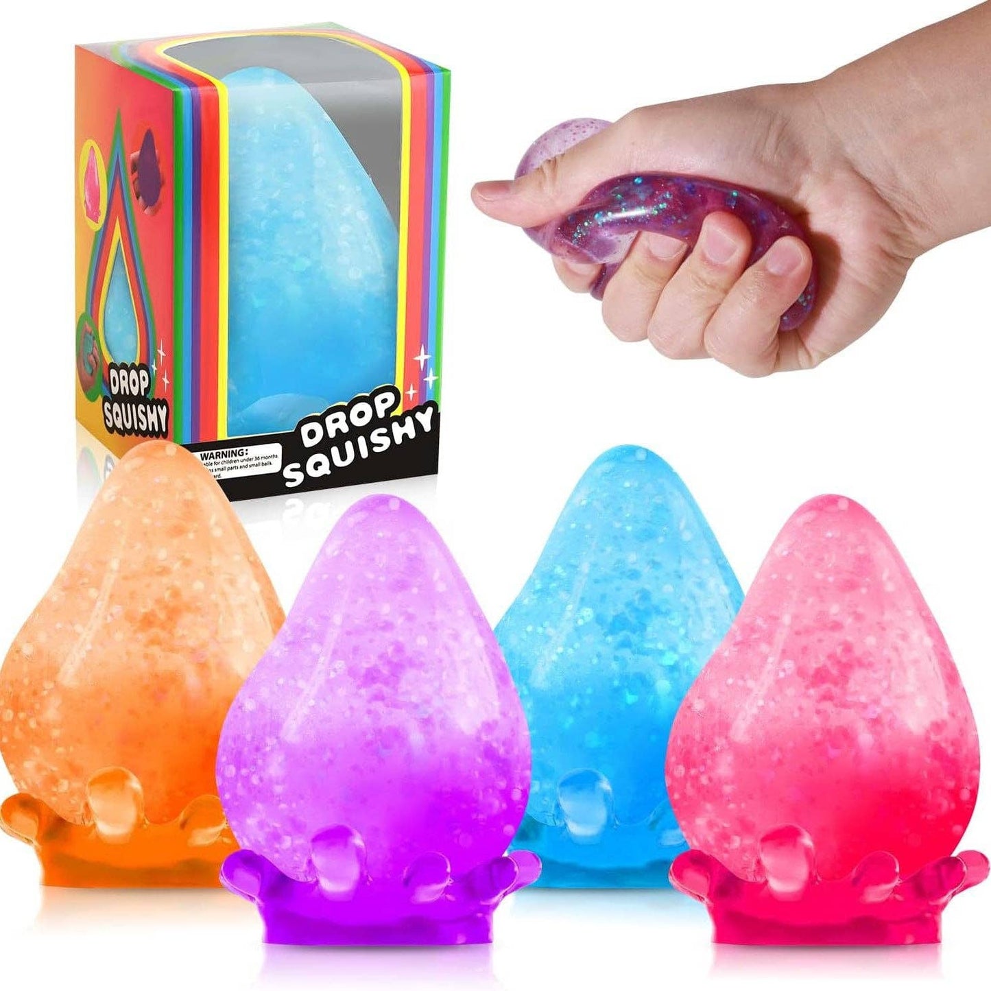cute blue bear squeeze toy slow rising