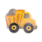Heavy Duty Dump Truck Plates – 10-inch, 8 paper plates for construction-themed party fun.