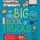 my first big book of trucks kids illustrated book