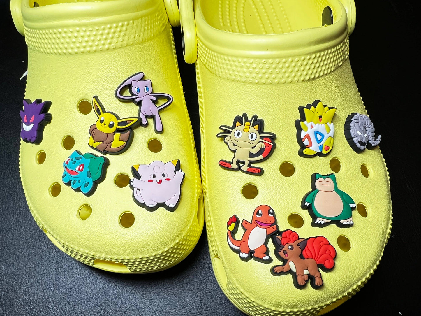 "Gotta Charm 'Em All" 🎮 Pokémon Croc Charm Set (20-Pack) by JuliesDecal