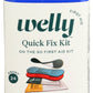 Compact first aid kit for travel and home use
