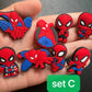 "Web Slinger" 🕷️ Spider-Man Croc Charm Set (22-Pack) by JuliesDecal