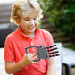 Pull-string robotic hand for kids to flex and move