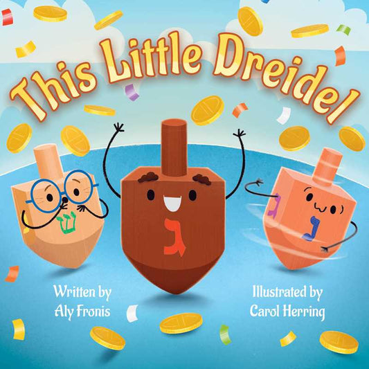 This Little Dreidel Hanukkah board book by Little Bee Books
