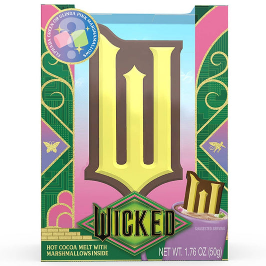 Wicked Hot Cocoa Melt mix with spooky packaging