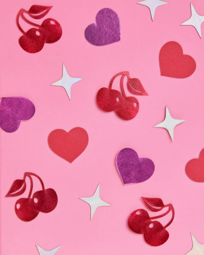 Foil Diamond Ring & Circle Confetti – Fun, Flirty, and Perfect for Any Celebration! 