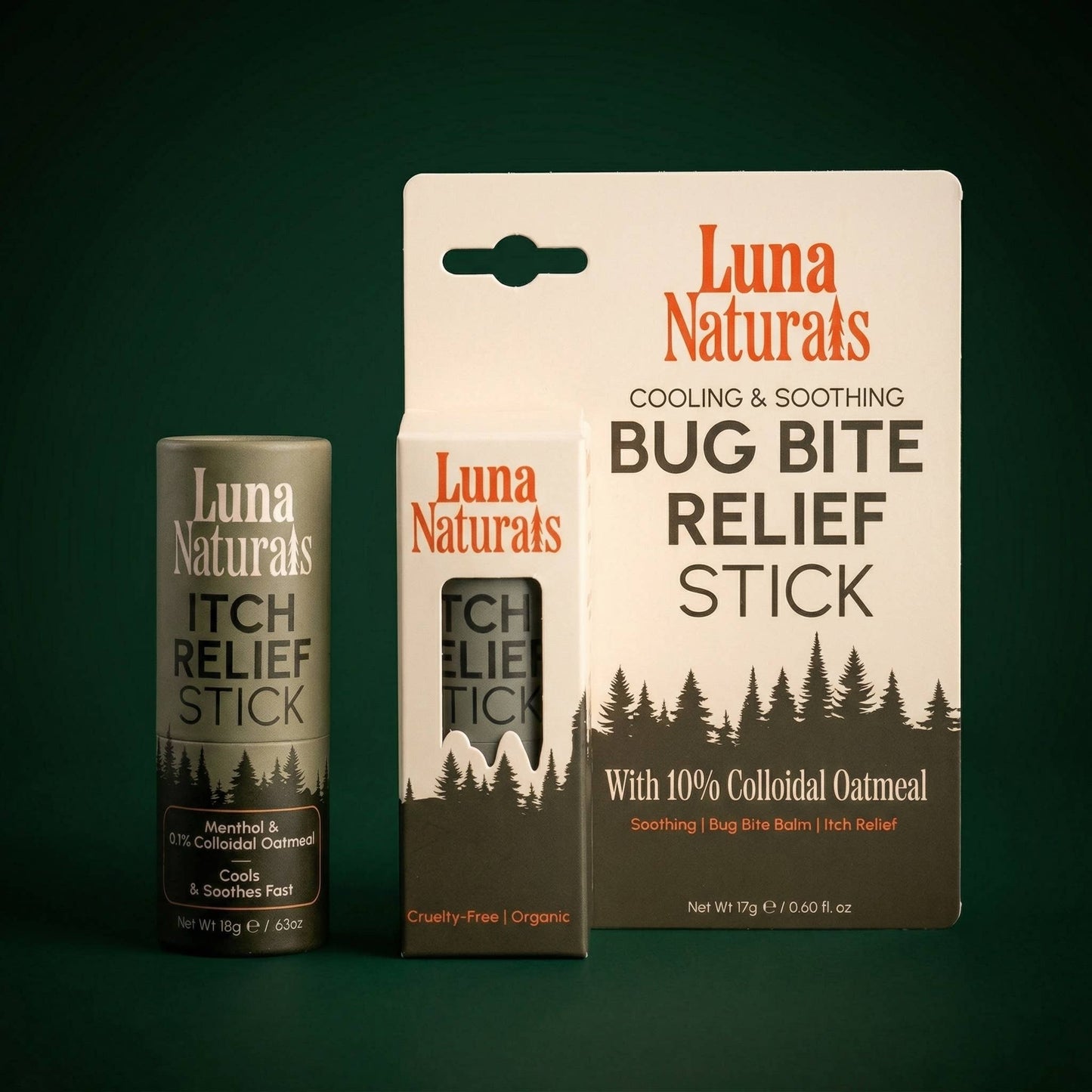 "Itch Stop" 🌿 Menthol + Colloidal Anti-Itch Balm by Luna Naturals