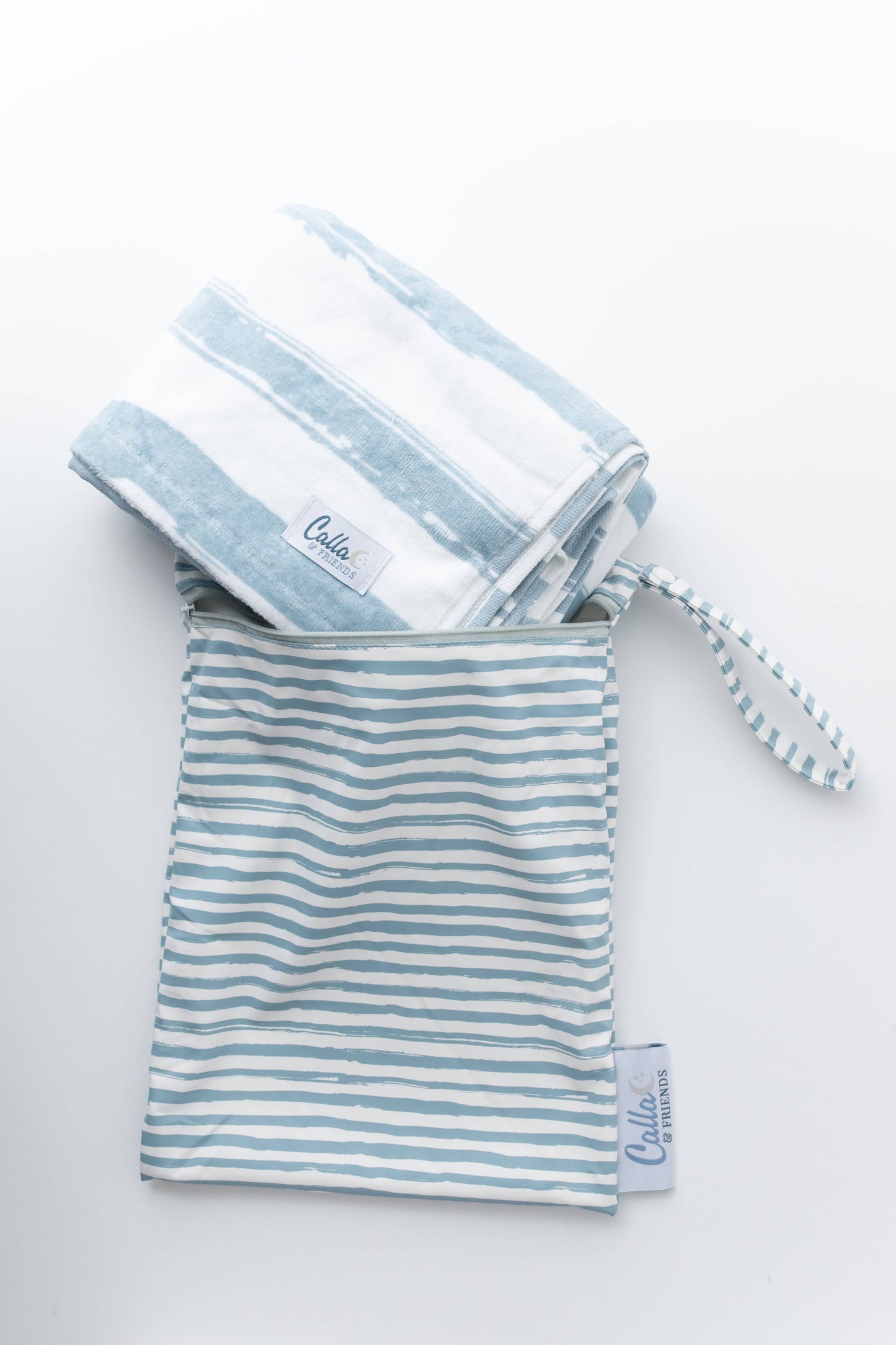 "Peach Blossom" 🌺 Maverick Kids Beach Towel by Calla & Friends